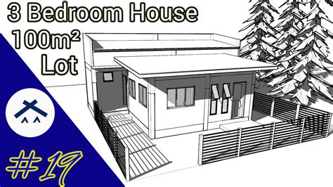 3 Bedroom House In 100sqm. Lot .
